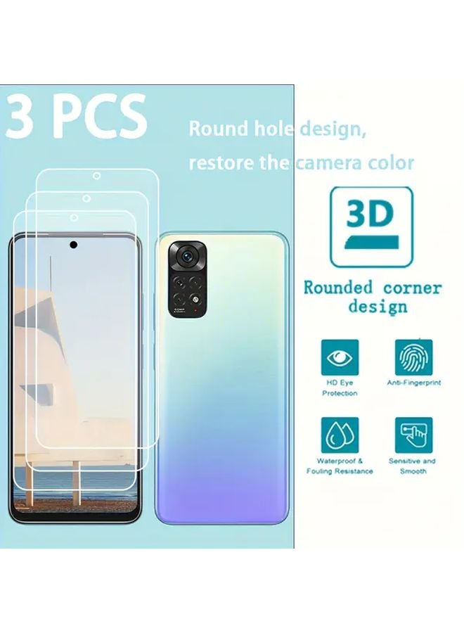 Tempered Glass Screen Protector For Redmi Note 9 Pro Mobile Phone - Image 5